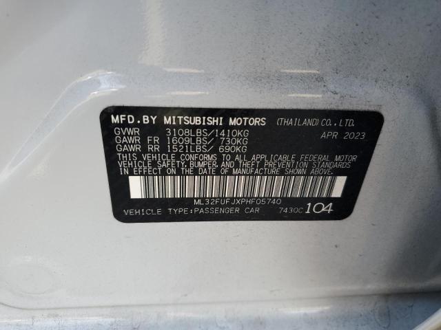 Photo 11 VIN: ML32FUFJXPHF05740 - MITSUBISHI MIRAGE G4 