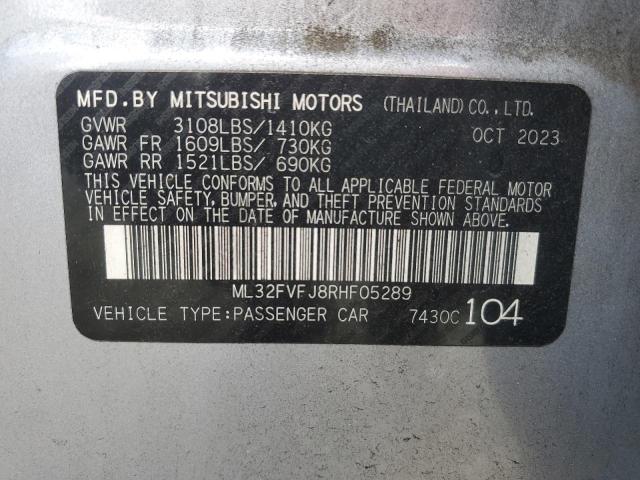 Photo 11 VIN: ML32FVFJ8RHF05289 - MITSUBISHI MIRAGE G4 