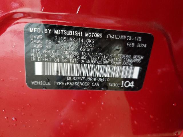 Photo 11 VIN: ML32FVFJ8RHF09410 - MITSUBISHI MIRAGE G4 