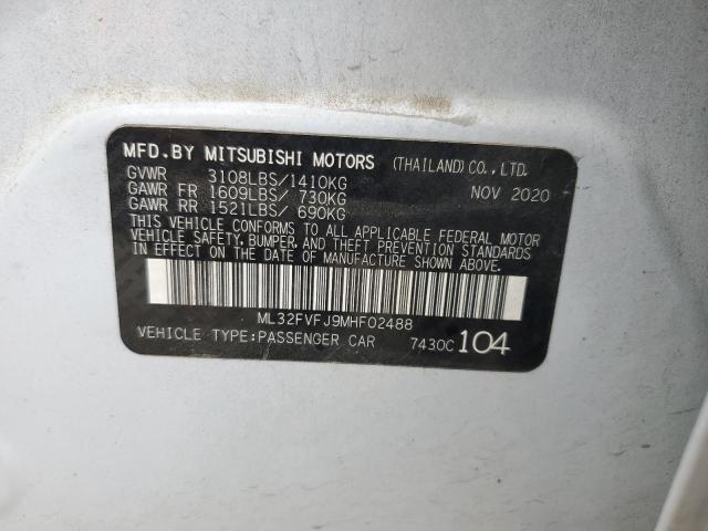 Photo 11 VIN: ML32FVFJ9MHF02488 - MITSUBISHI MIRAGE G4 