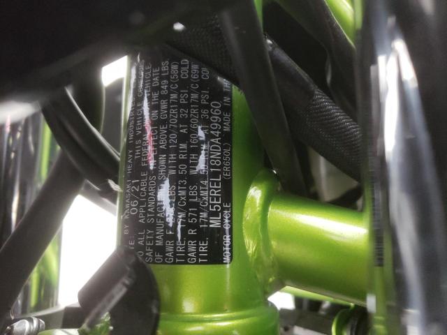 Photo 9 VIN: ML5EREL18NDA49960 - KAWASAKI ER650 L 