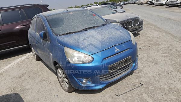 Photo 8 VIN: MMBXTA03AEH024954 - MITSUBISHI MIRAGE 