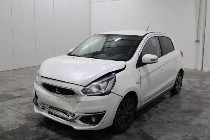 Photo 1 VIN: MMCXNA03AJH019277 - MITSUBISHI MIRAGE HATCHBACK 