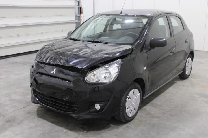 Photo 1 VIN: MMCXNA05ADH025743 - MITSUBISHI MIRAGE HATCHBACK 