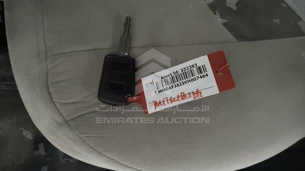 Photo 2 VIN: MMDAF26J3KH007464 - MITSUBISHI ATTRAGE 