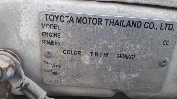 Photo 3 VIN: MR0CW12GX60004210 - TOYOTA HILUX 