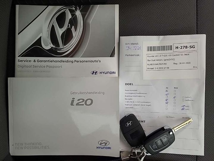 Photo 12 VIN: NLHB351AALZ625785 - HYUNDAI I20 