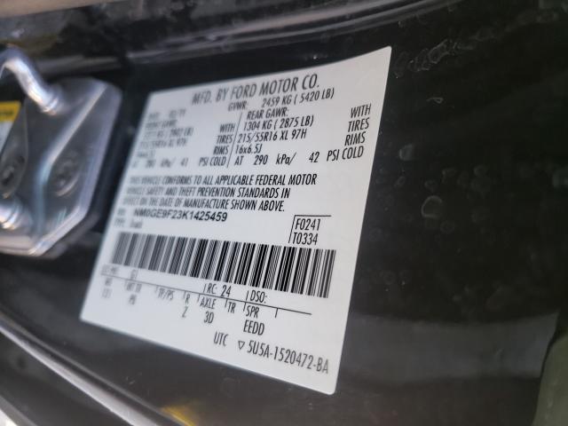 Photo 9 VIN: NM0GE9F23K1425459 - FORD TRANSIT CONNECT 