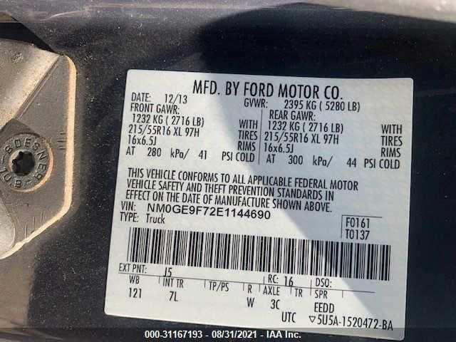 Photo 8 VIN: NM0GE9F72E1144690 - FORD TRANSIT CONNECT WAGON 