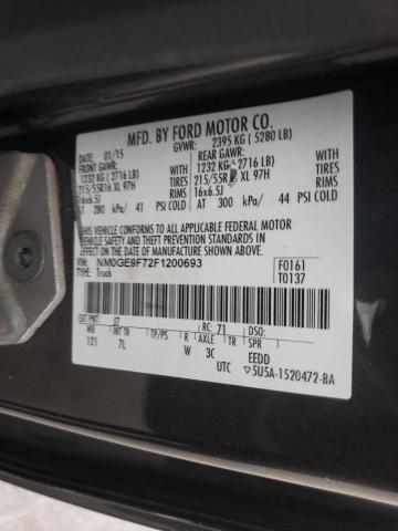 Photo 9 VIN: NM0GE9F72F1200693 - FORD TRANSIT CO 