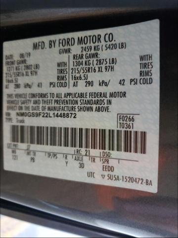 Photo 9 VIN: NM0GS9F22L1448872 - FORD TRANSIT CONNECT 