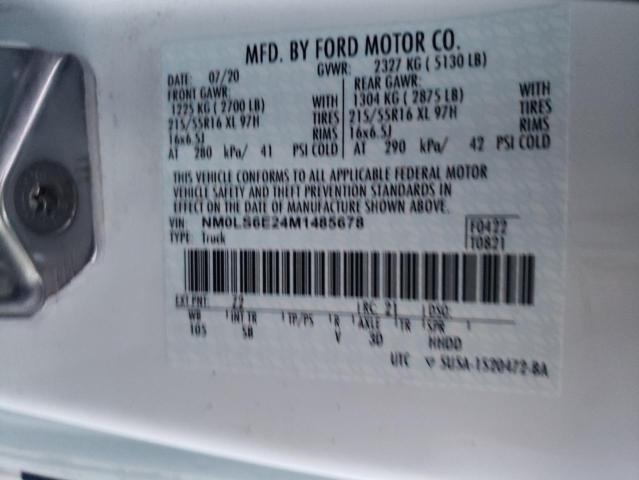 Photo 9 VIN: NM0LS6E24M1485678 - FORD TRANSIT CO 