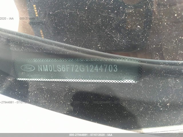 Photo 8 VIN: NM0LS6F72G1244703 - FORD TRANSIT CONNECT 