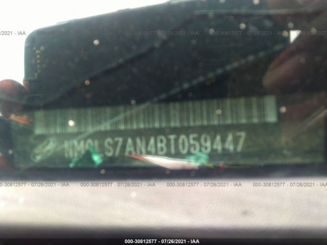 Photo 8 VIN: NM0LS7AN4BT059447 - FORD TRANSIT CONNECT 