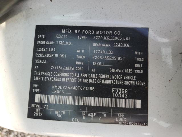 Photo 13 VIN: NM0LS7AN4BT071386 - FORD TRANSIT CO 