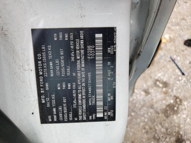 Photo 11 VIN: NM0LS7AN6CT104485 - FORD TRANSIT CONNECT 