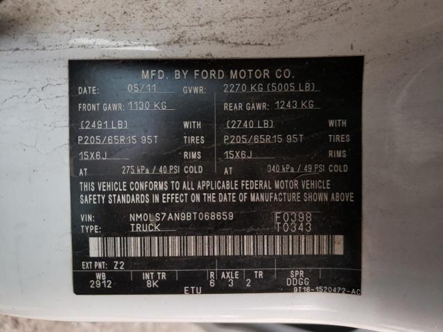 Photo 9 VIN: NM0LS7AN9BT068659 - FORD TRANSIT CO 