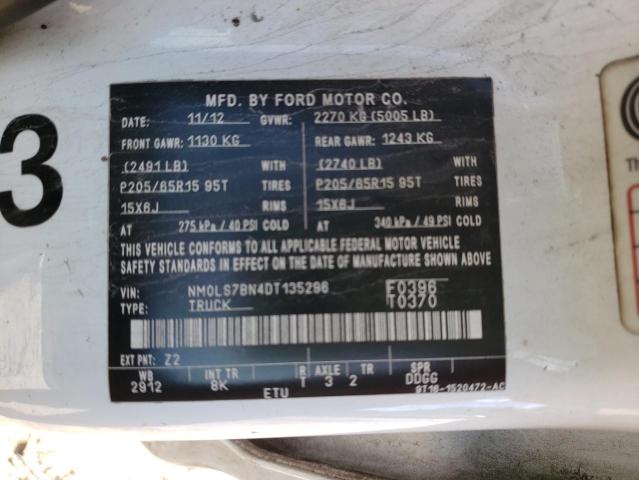 Photo 9 VIN: NM0LS7BN4DT135296 - FORD TRANSIT CO 