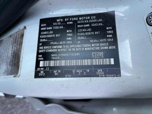 Photo 9 VIN: NM0LS7DN4DT143895 - FORD TRANSIT CO 