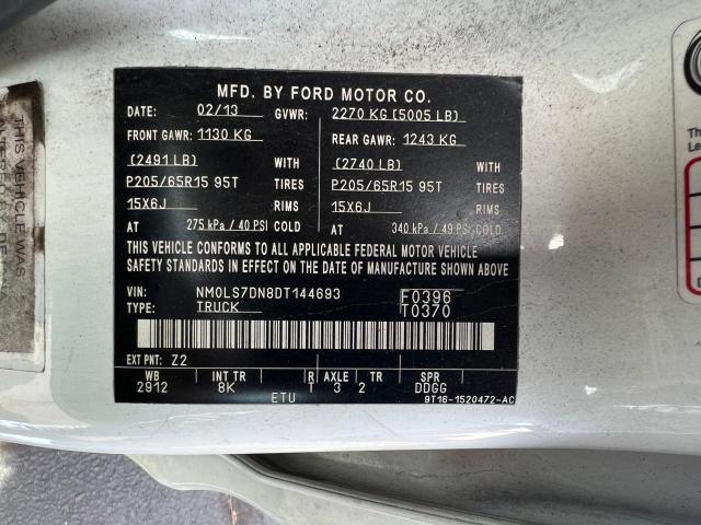 Photo 9 VIN: NM0LS7DN8DT144693 - FORD TRANSIT CO 