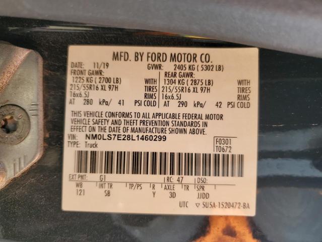 Photo 11 VIN: NM0LS7E28L1460299 - FORD TRANSIT 