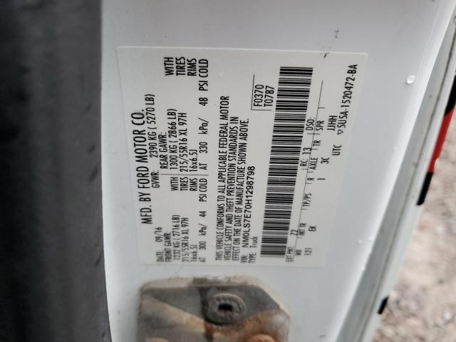 Photo 12 VIN: NM0LS7E70H1298798 - FORD TRANSIT CO 