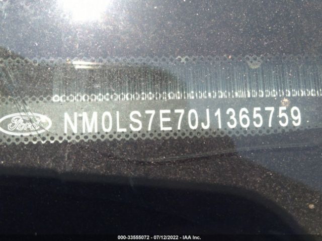 Photo 8 VIN: NM0LS7E70J1365759 - FORD TRANSIT CONNECT VAN 