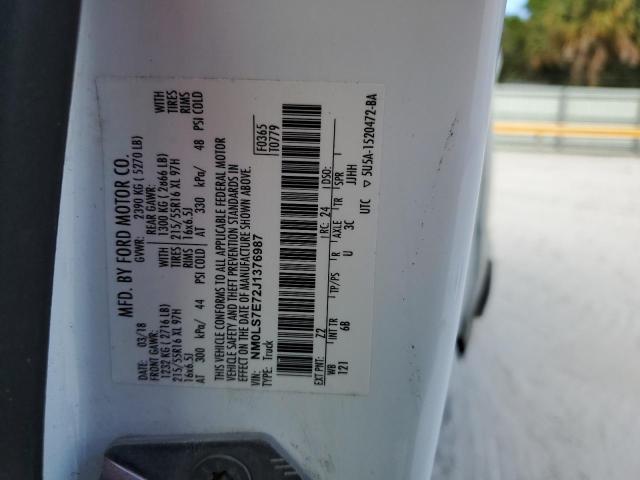 Photo 11 VIN: NM0LS7E72J1376987 - FORD TRANSIT 