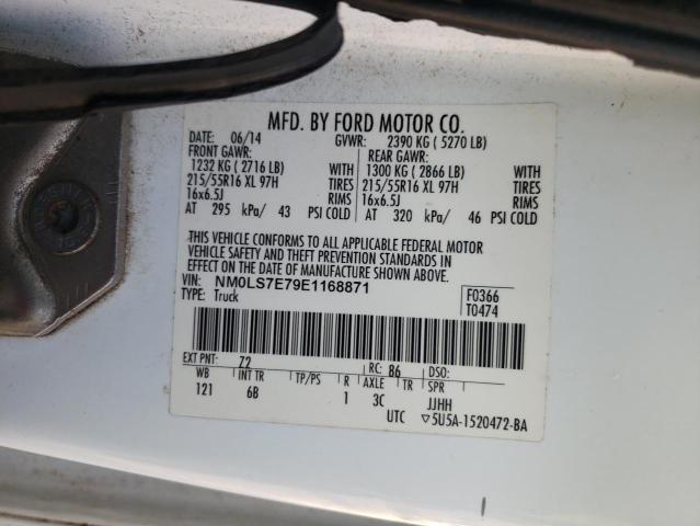 Photo 11 VIN: NM0LS7E79E1168871 - FORD TRANSIT 