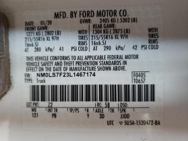 Photo 13 VIN: NM0LS7F23L1467174 - FORD TRANSIT CO 