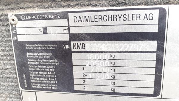 Photo 2 VIN: NMB61336513227973 - MERCEDES-BENZ BENZ 