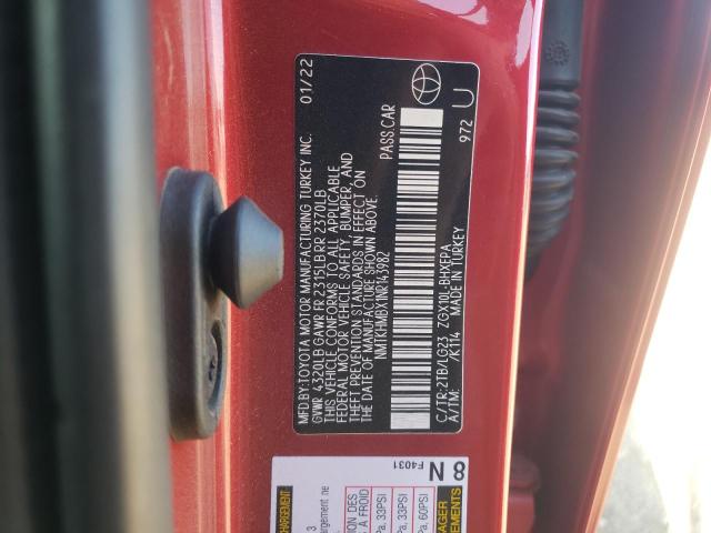 Photo 11 VIN: NMTKHMBX1NR143982 - TOYOTA C-HR XLE 