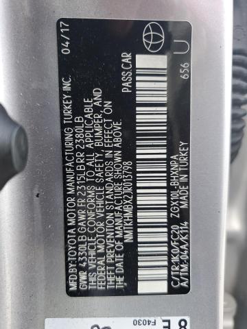 Photo 11 VIN: NMTKHMBX2JR013798 - TOYOTA C-HR 