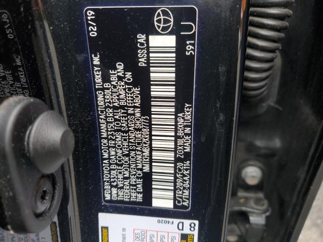 Photo 12 VIN: NMTKHMBX2KR087773 - TOYOTA C-HR XLE 