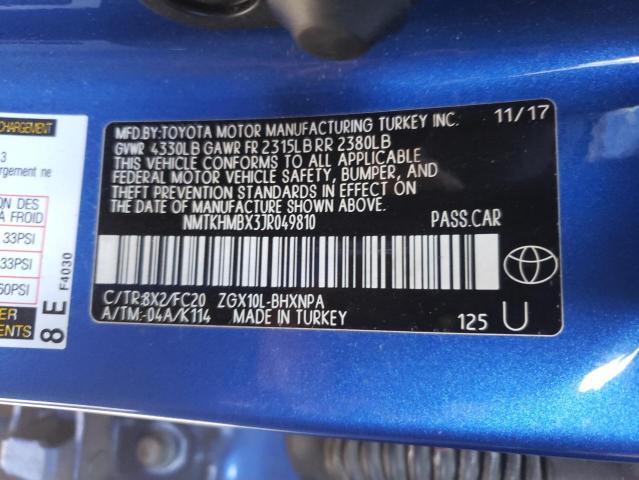 Photo 9 VIN: NMTKHMBX3JR049810 - TOYOTA C-HR XLE 