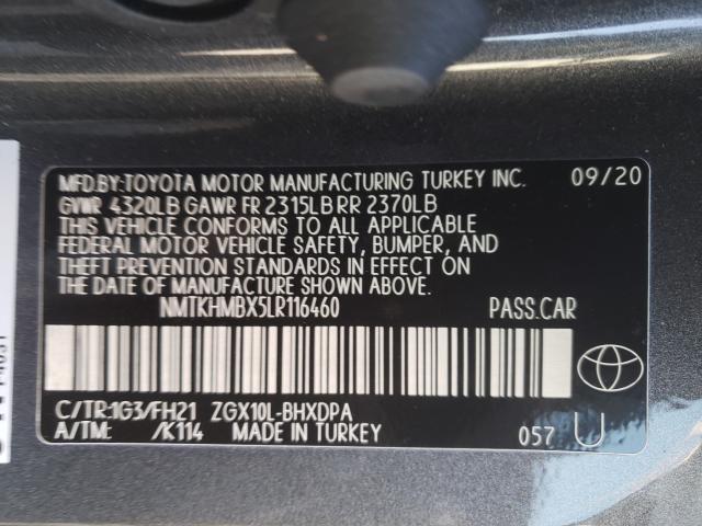 Photo 9 VIN: NMTKHMBX5LR116460 - TOYOTA C-HR 