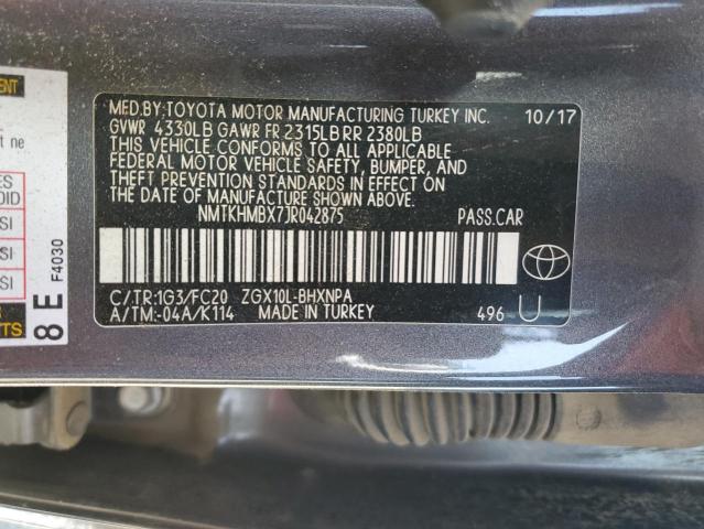 Photo 12 VIN: NMTKHMBX7JR042875 - TOYOTA C-HR XLE 