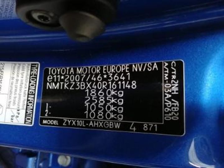 Photo 12 VIN: NMTKZ3BX40R161148 - TOYOTA C-HR 