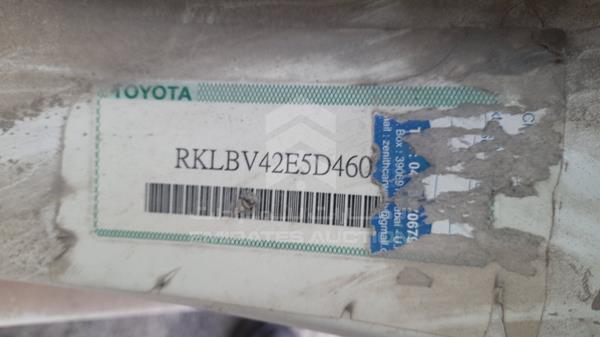 Photo 2 VIN: RKLBV42E5D4600184 - TOYOTA COROLLA 