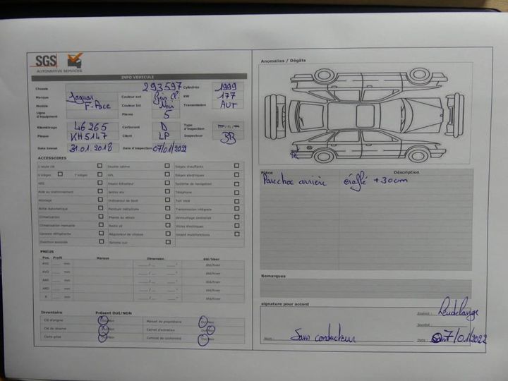 Photo 25 VIN: SADCA2BN1JA293597 - JAGUAR F-PACE SUV 