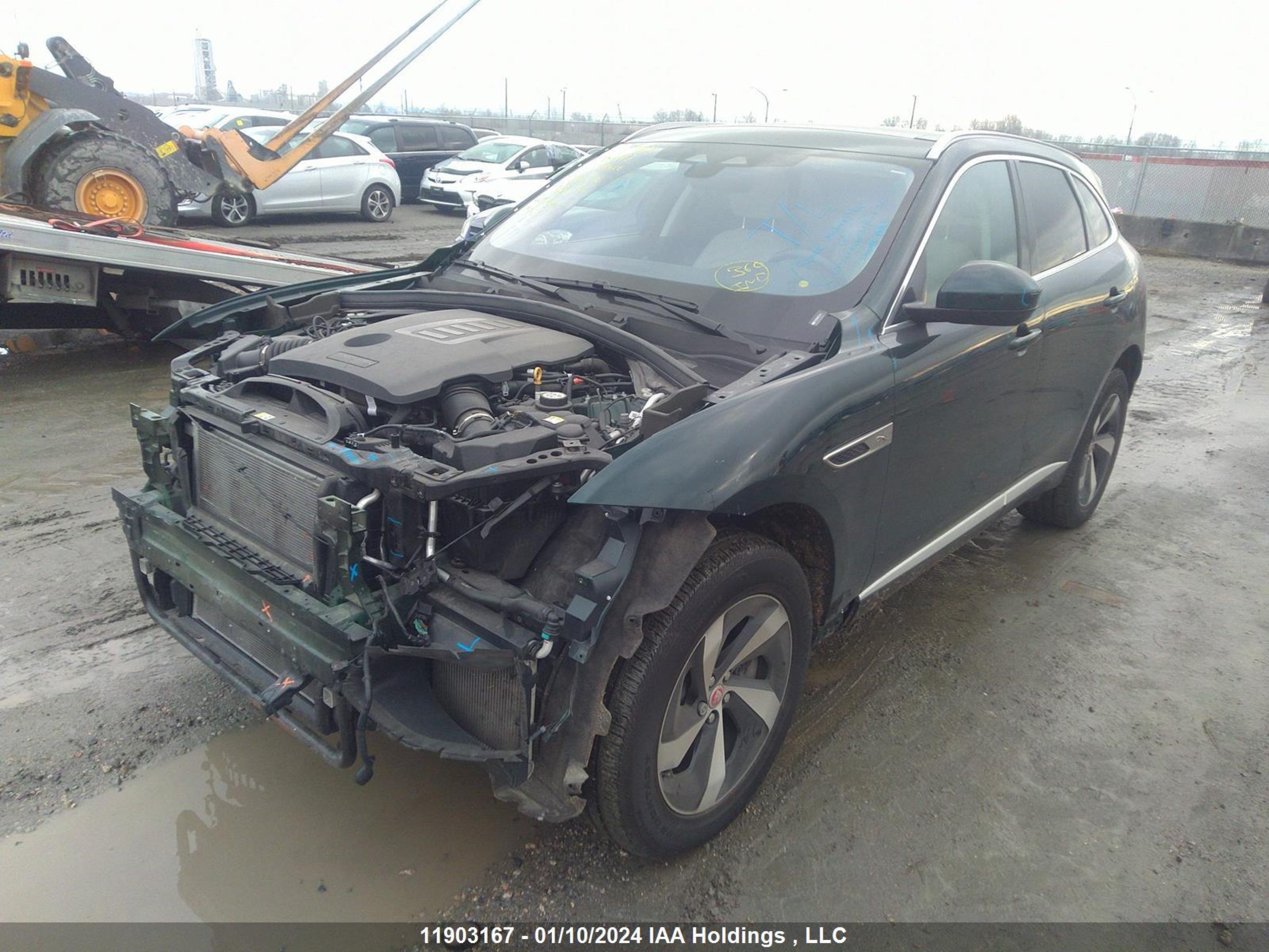 Photo 1 VIN: SADCJ2EU0MA674252 - JAGUAR F-PACE 