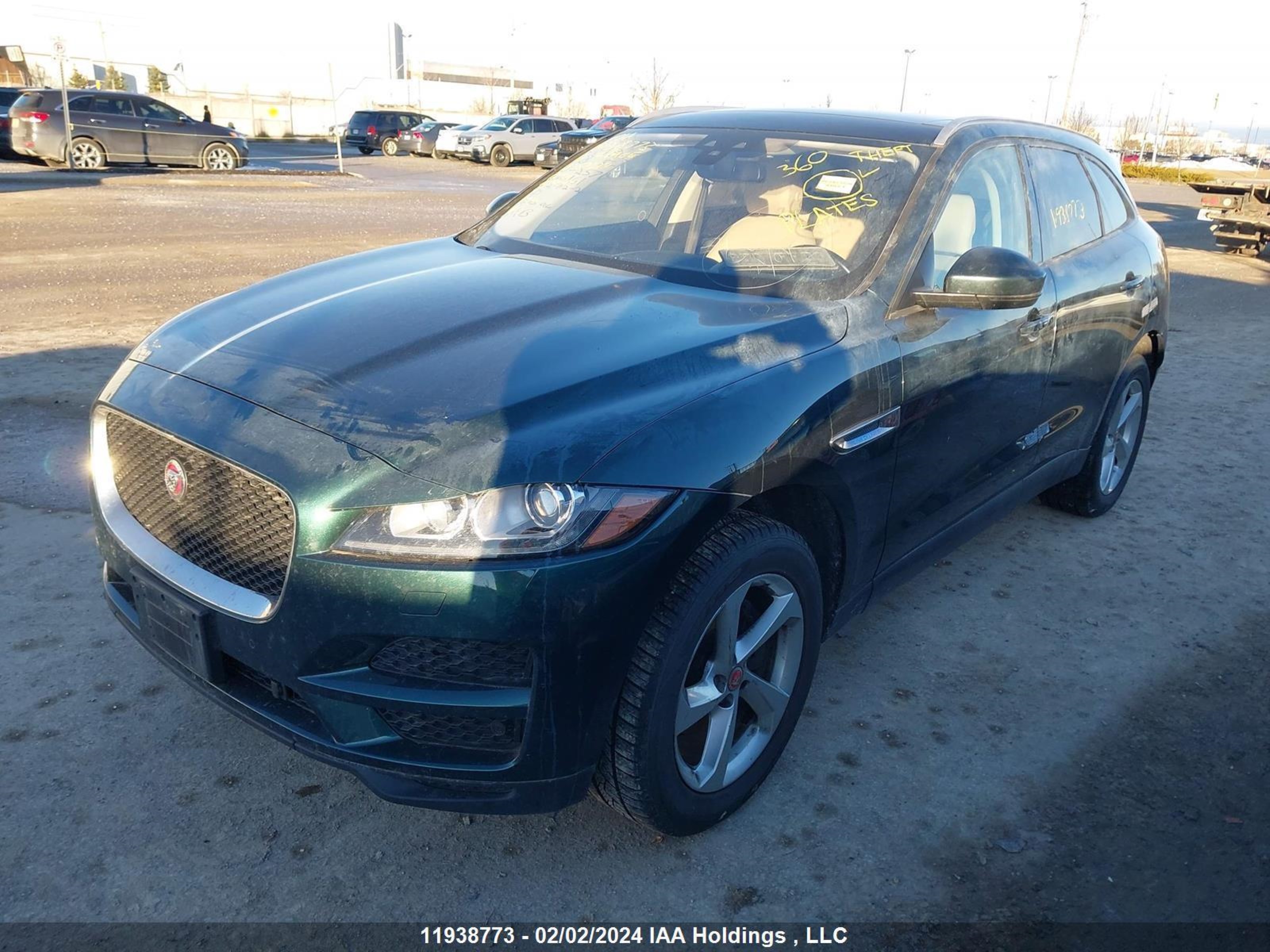 Photo 1 VIN: SADCJ2FN8JA257027 - JAGUAR F-PACE 