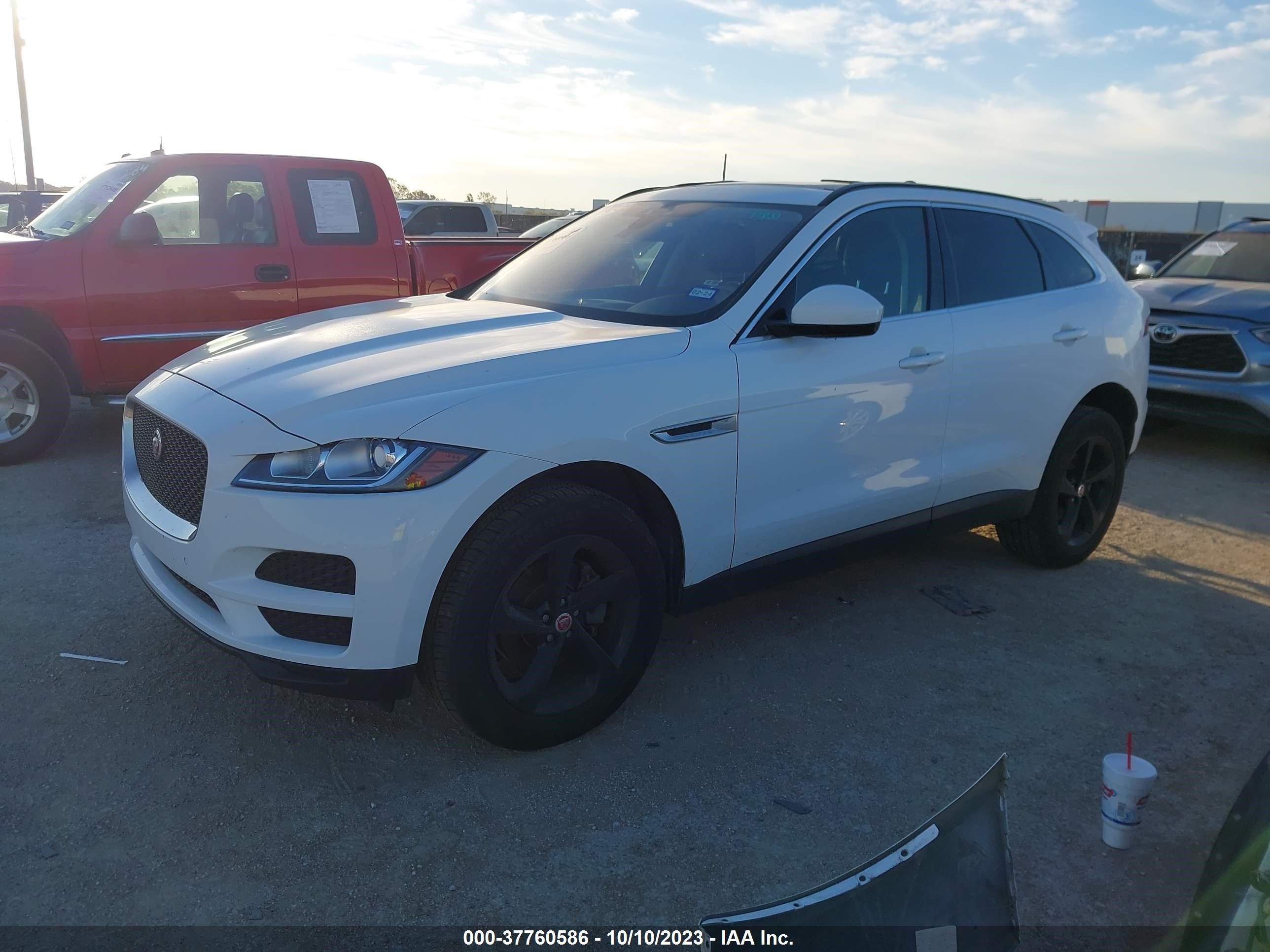 Photo 1 VIN: SADCJ2FX9LA626319 - JAGUAR F-PACE 