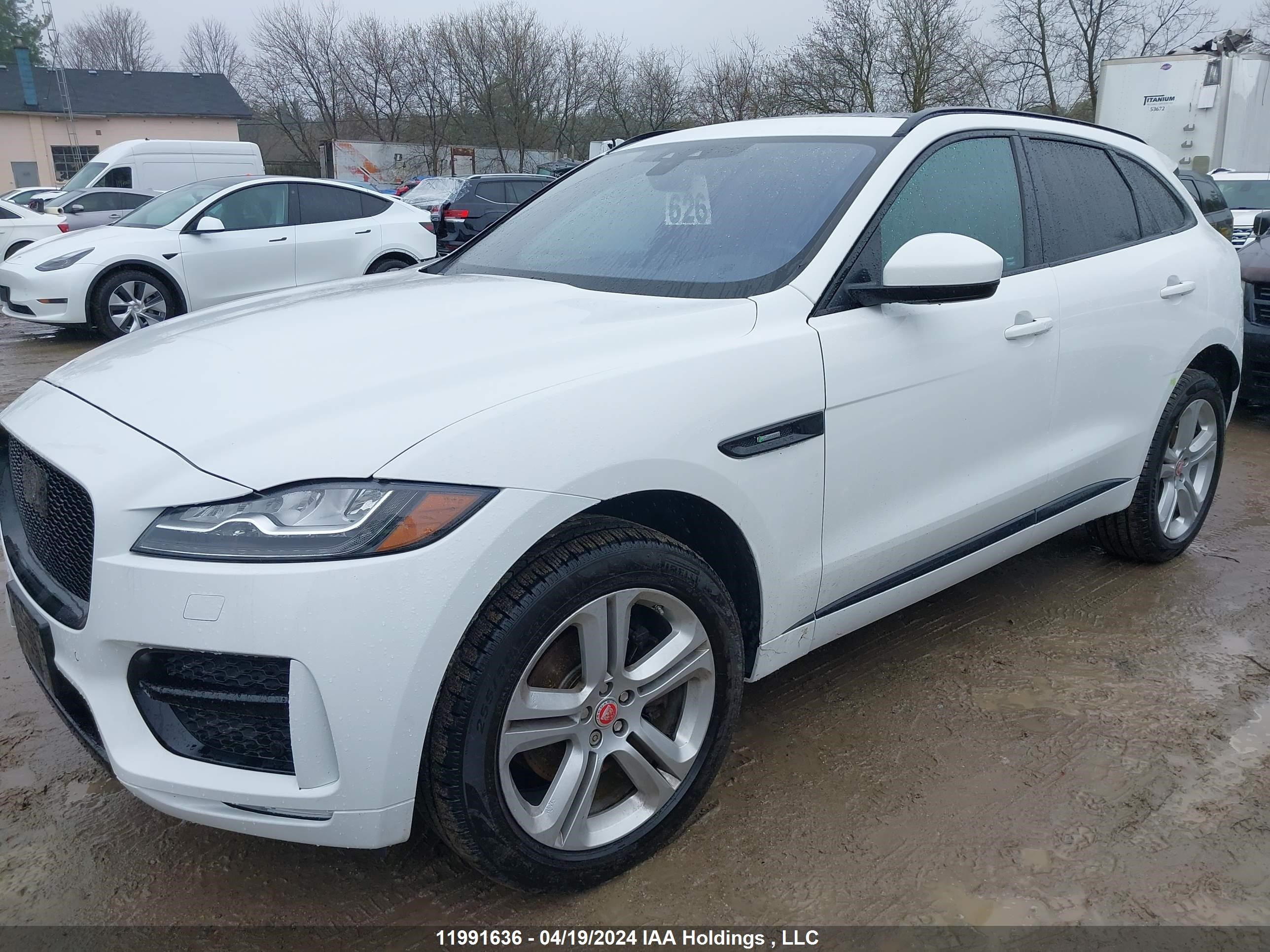 Photo 1 VIN: SADCL2GX9KA390083 - JAGUAR F-PACE 