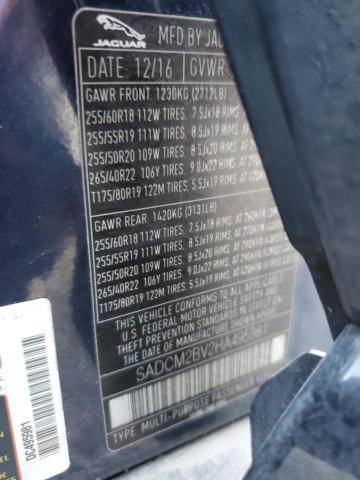 Photo 12 VIN: SADCM2BV2HA495981 - JAGUAR F-PACE S 