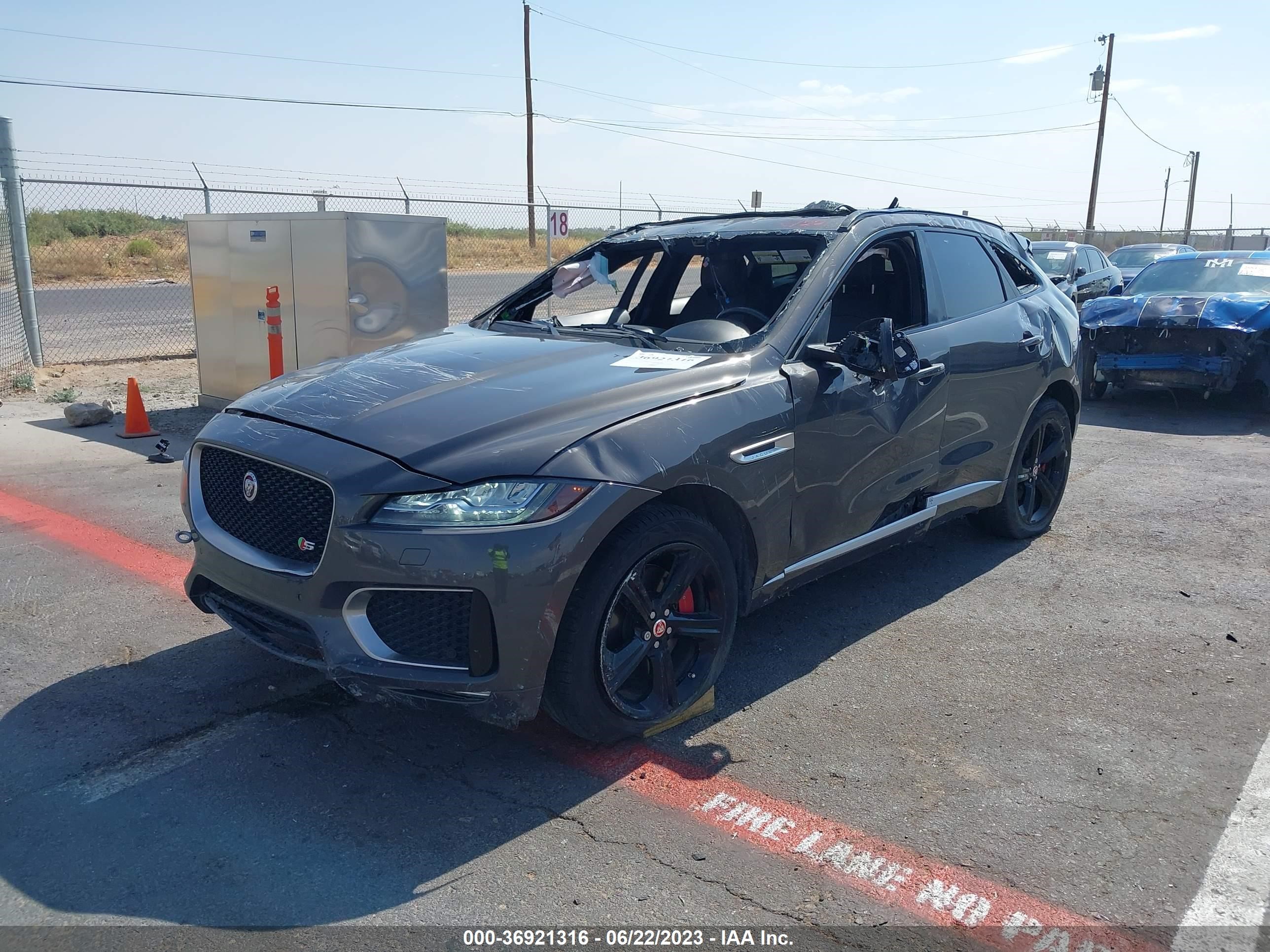 Photo 1 VIN: SADCM2BV5HA893296 - JAGUAR F-PACE 