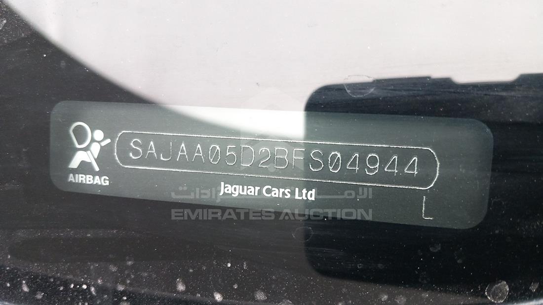 Photo 2 VIN: SAJAA05D2BFS04944 - JAGUAR XF 