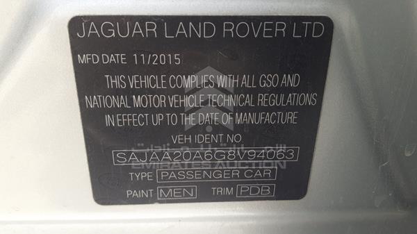 Photo 3 VIN: SAJAA20A6G8V94063 - JAGUAR XJL 