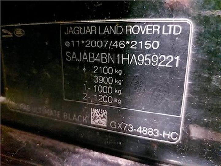 Photo 12 VIN: SAJAB4BN1HA959221 - JAGUAR XE DIESEL 