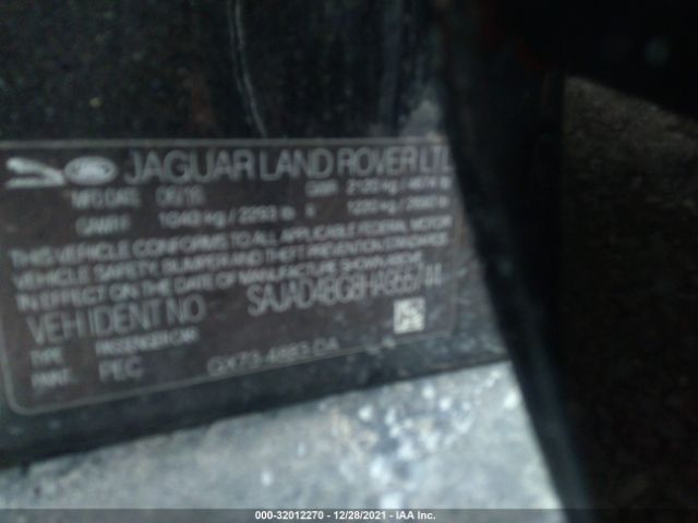 Photo 8 VIN: SAJAD4BG8HA955744 - JAGUAR XE 